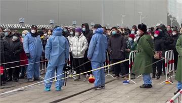 多區爆疫情 北京冬奧誓師大會「罩」不住