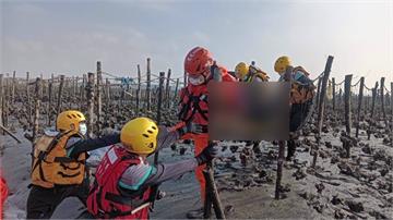 福寶濕地「蚵棚」上驚見男屍！死因及身分待查