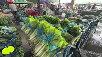 颱風未到菜價先漲 菜農搶收、婆媽搶買