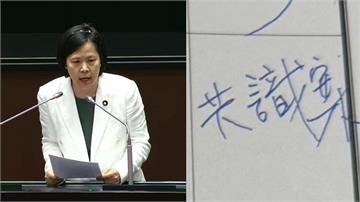 李貞秀遞案「共4案」寫成共識案 吳思瑤痛批：毫無專業連程序都不懂