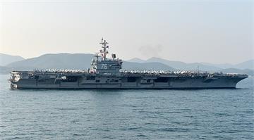 美國海軍證實 雷根號在菲律賓海值勤