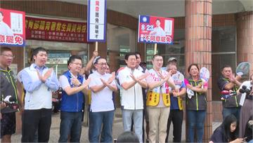 比拚！罷團前腳剛過 羅明才隔天回防建國市場
