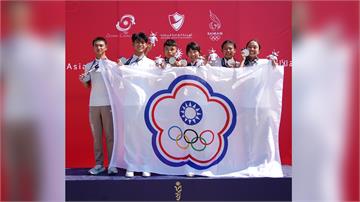 亞青運／自由車項目傳捷報！ 台灣小將混合團體計時...