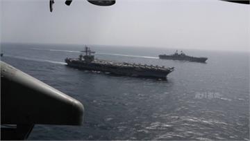 航母林肯號領軍龐大艦隊進逼！ 川普警告：伊朗時間...