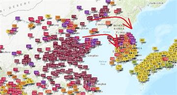 中國超強沙塵暴入侵！南韓沙塵濃度飆7倍 日本能見...