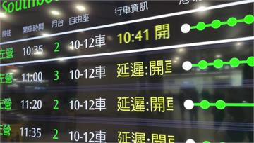 通訊系統突異常！ 高鐵部分列車延誤.影響約200...