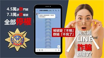 帳號變「不明」？ 刑事局與LINE聯手打詐停權7...