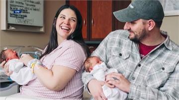 雙子宮同時懷孕 美國媽媽2天生2女「母女均安」
