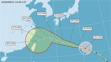 沙德爾颱風路徑南修恐登陸「週五、週六最近台」 最...