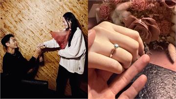 婚戒藏襪裡！禾浩辰下跪套牢吳品潔 女方甜喊：認養...