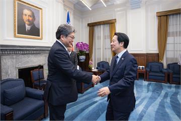 賴清德接見自民黨代理幹事長 感謝高市首相重視台海...