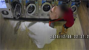 不慎弄髒洗衣店地板 女客人主動找拖把清理