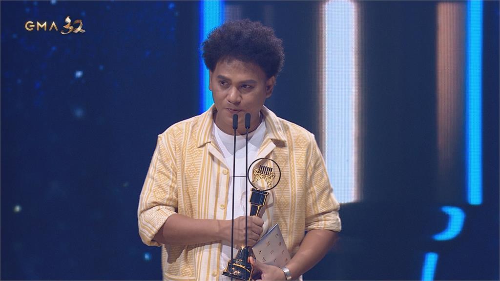 卑南族歌手桑布伊，奪下第3座最佳原住民語歌手獎。／台視新聞