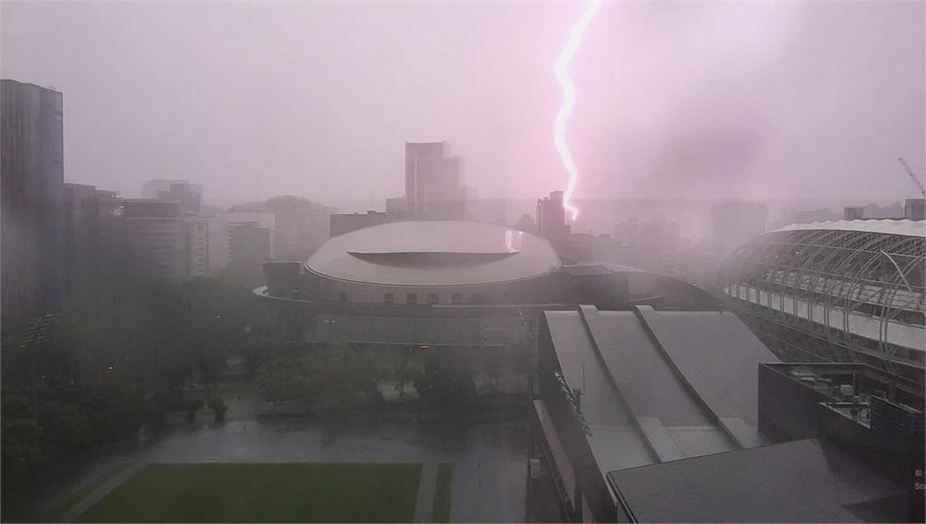 雙北午後強雷陣雨。圖／台視新聞