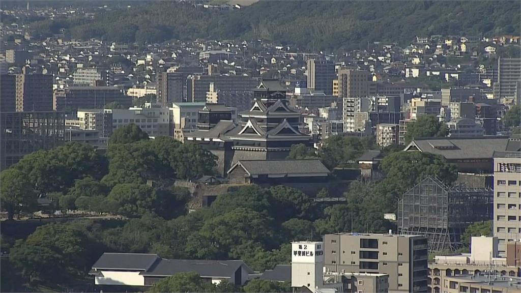 修到一半又被震 熊本城2052年完工恐延後
