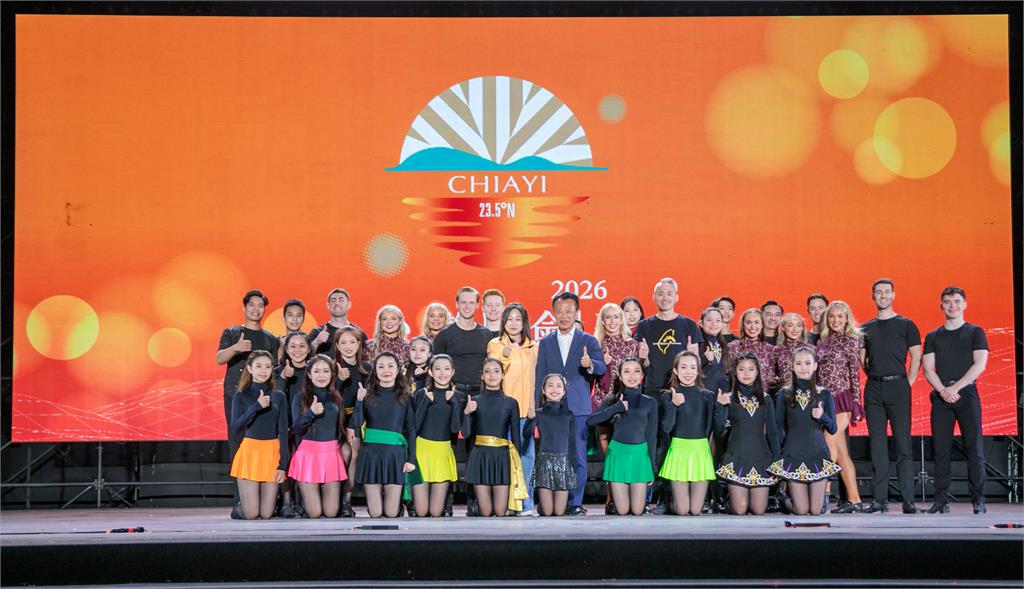 愛爾蘭國際舞團攜手台灣舞者 踢踏節奏閃耀2026台灣燈會