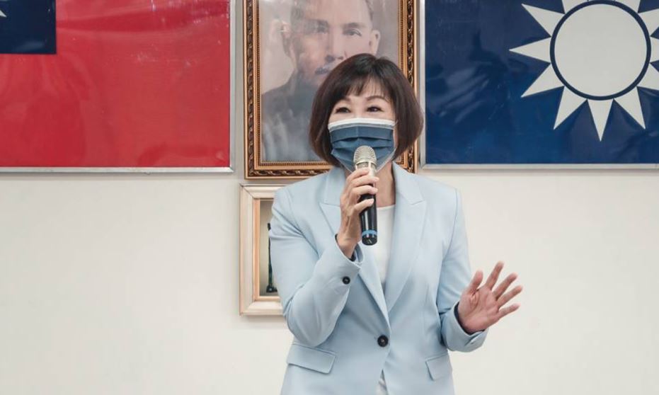 對於國民黨提名張善政參選桃園市長，呂玉玲表示，從未與她溝通，她無法接受。圖／翻攝自Facebook@呂玉玲