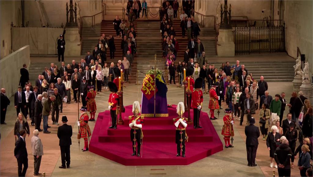 英國女王將在19日進行國葬。圖／路透社、美聯社