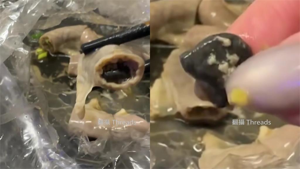 這加料太詭異！買粉腸咬到「硬硬的」 一看竟是石頭