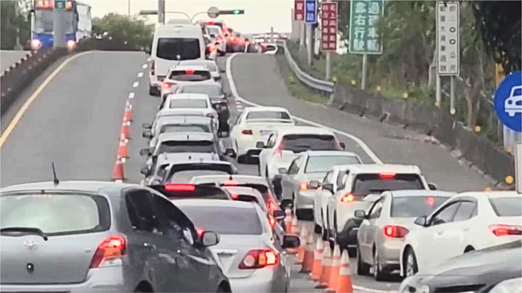 高公局規劃春節連假國道交通疏導措施，避免塞車。圖／台視新聞（資料畫面）