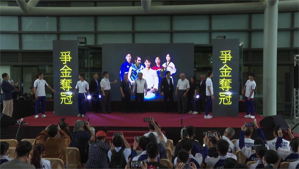 杭州亞運倒數一百天，選手進駐國訓中心備戰。圖／台視新聞