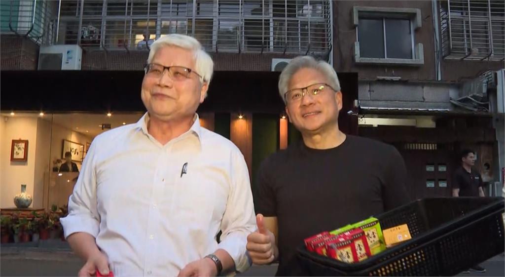 黃仁勳會面魏哲家 用餐一半座車違停被警開單