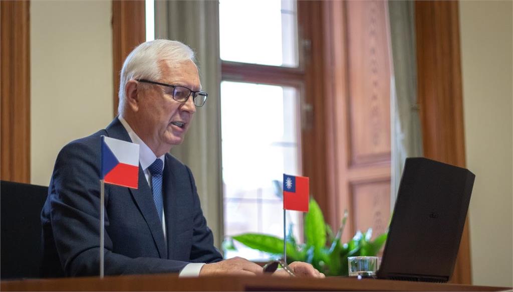 捷克參議員德拉霍斯將率團訪台。圖／翻攝自Facebook@Jiří Drahoš