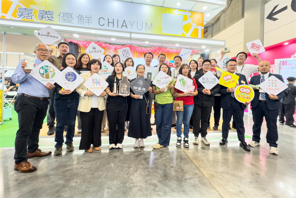 嘉義優鮮前進2025台北國際食品展。圖／嘉義縣政府提供