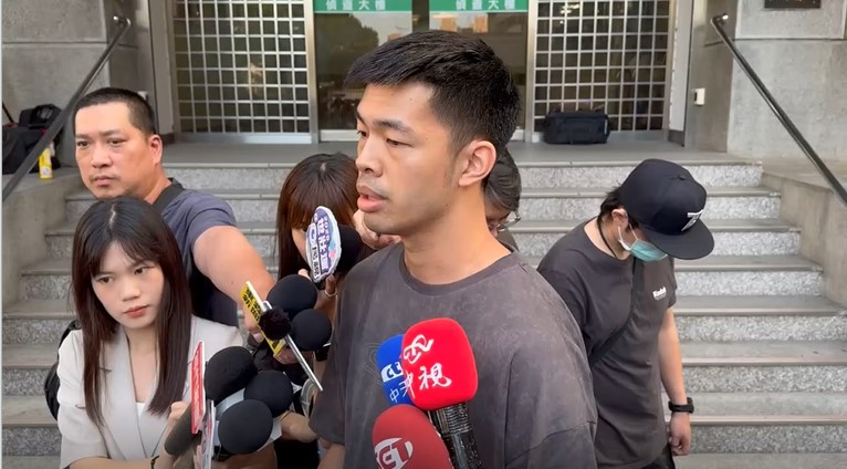 陳大天對自身逃兵行為道歉。圖／台視新聞(資料畫面)