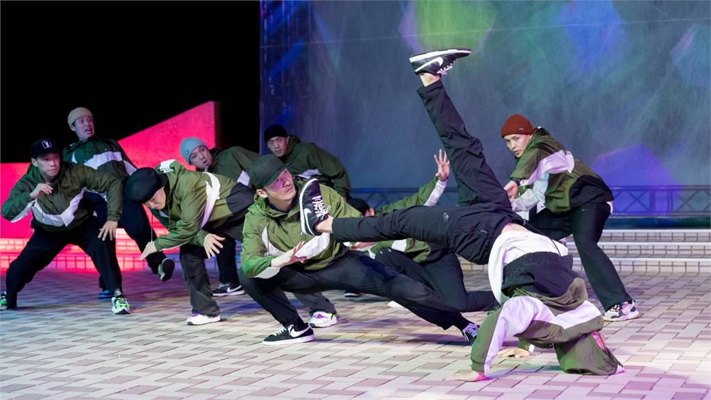 中華民國街舞運動推廣協會黃柏青會長亦為「Formosa Crew」的團長。圖／新北市政府提供