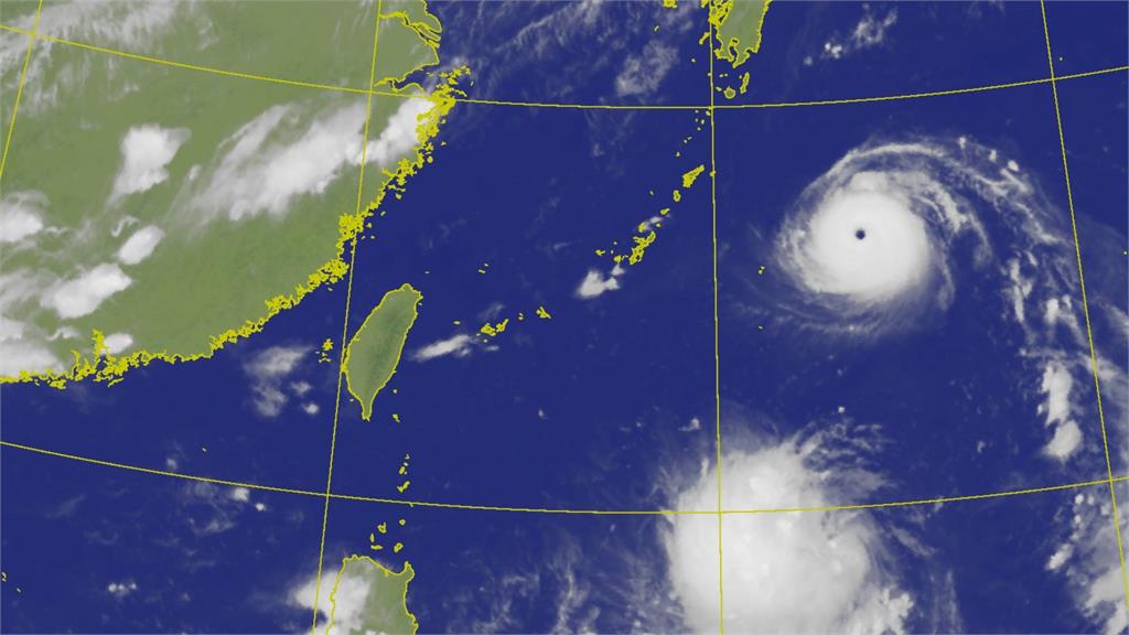 氣象局預估，軒嵐諾直撲台灣的機率低。圖／中央氣象局