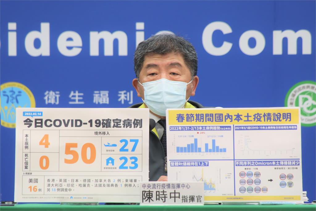 陳時中：目前台灣疫情穩定、可控。圖／CECC提供