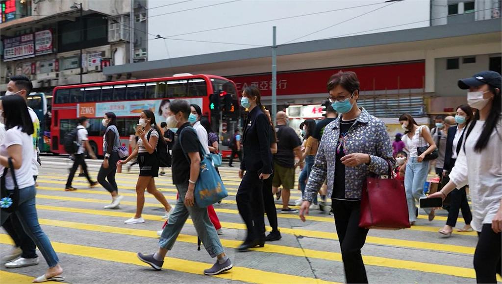 香港歷經四波疫情，5月狀況趨緩。圖／台視新聞