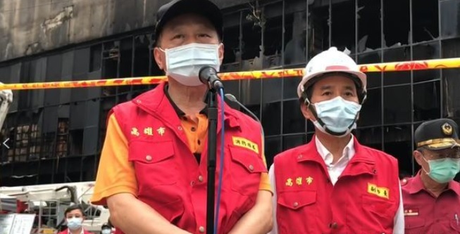 高雄城中城大火，消防局長再曝「會超過40人命」。圖／台視新聞