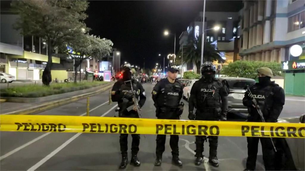 厄瓜多總統大選在即，候選人卻遭槍擊身亡。圖／美聯社、路透社、CNN