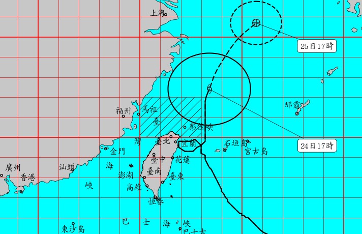 薔琵再減弱！估晚間8時30分解海警　下週東北季風報到又有雨
