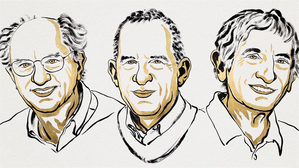 諾貝爾物理獎由3學者共同獲獎。圖／翻攝自X@NobelPrize