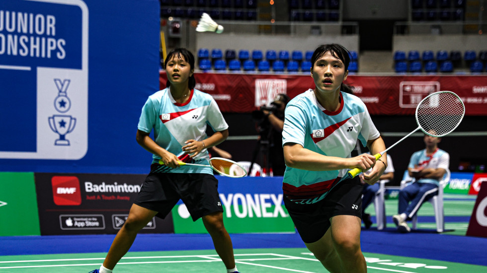 詹又蓁（左）、楊筑云（右）。圖／翻攝自bwfbadminton.com