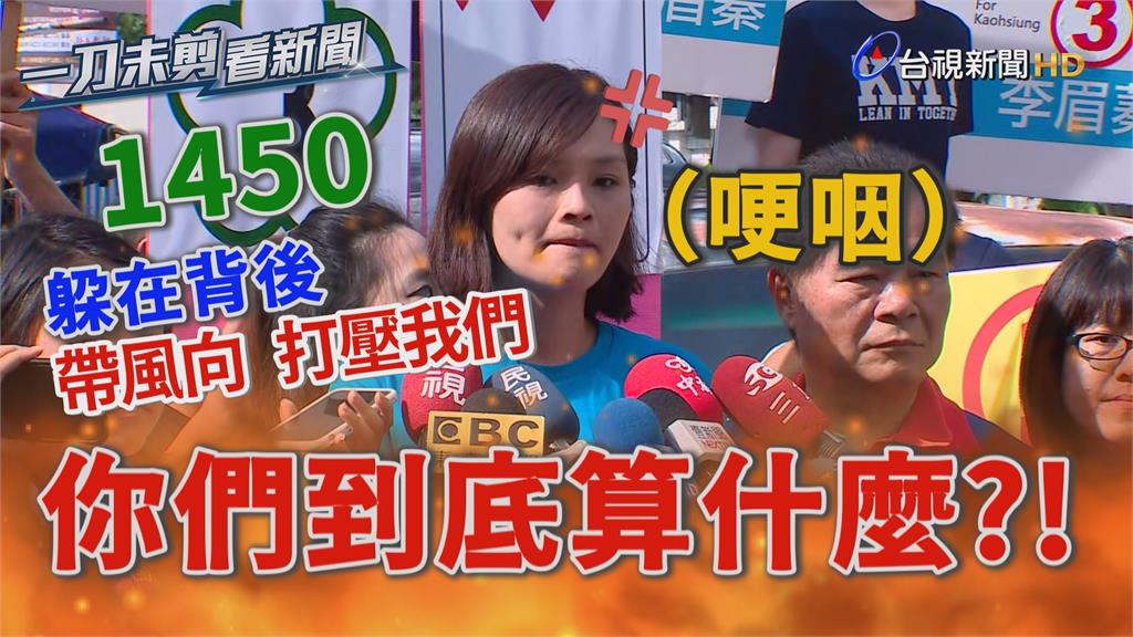 影／競選MV爆侵權 李眉蓁哽咽控「1450打壓」