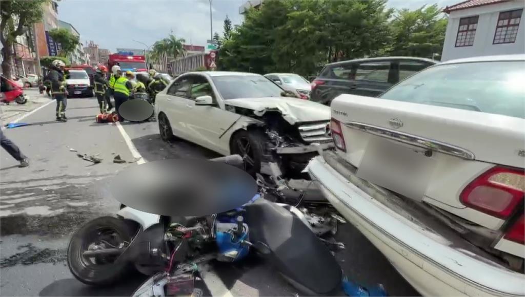體內多種毒品陽性反應...豐原連環車禍釀1死5傷 毒駕女遭聲押