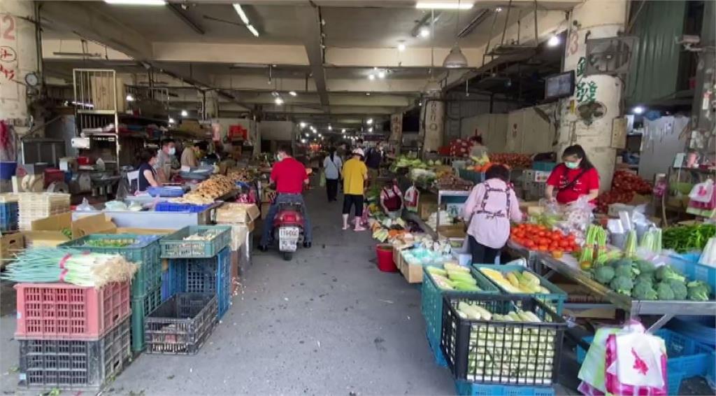 基隆果菜市場停業7天後，再度開業。圖／台視新聞