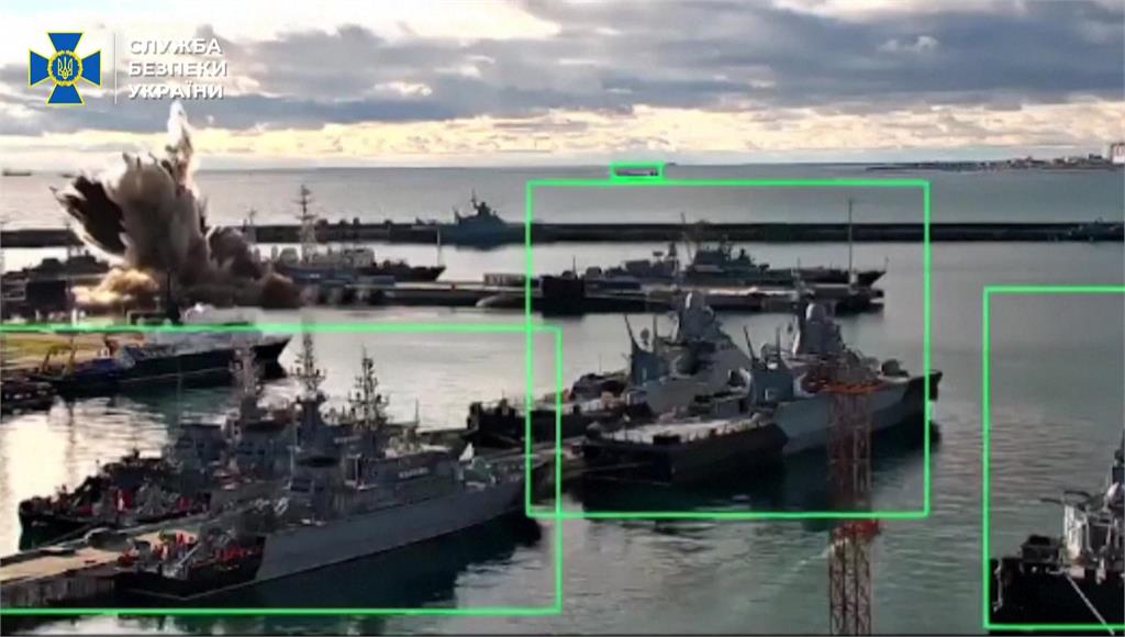 出動水下無人載具擊毀俄潛艦 烏克蘭公布影片