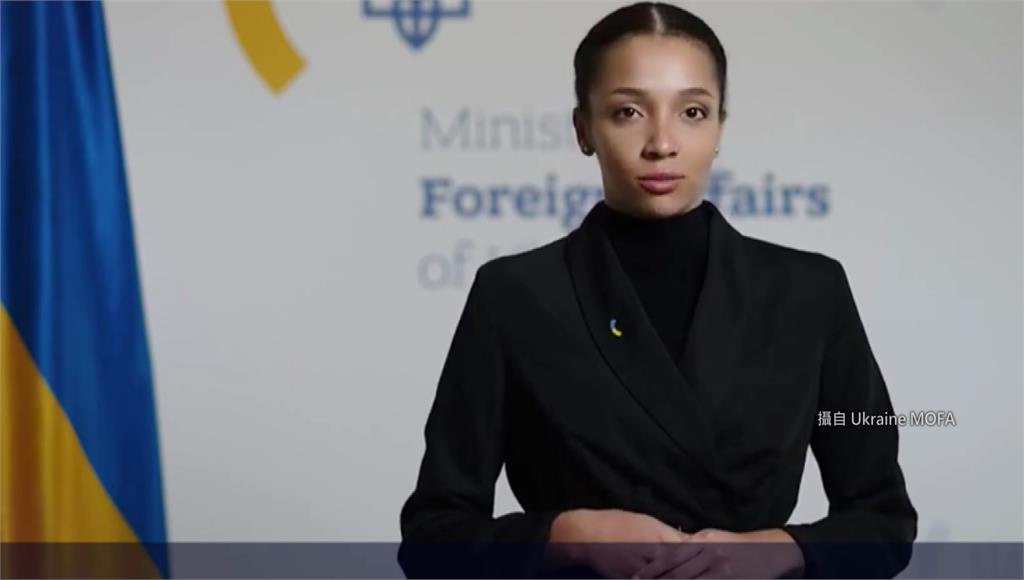 烏克蘭外交部首位「AI發言人」 表情生動無機械音