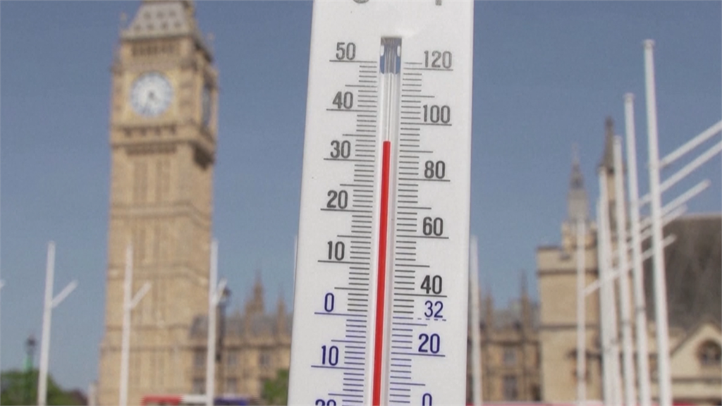 英國熱浪強襲！ 2050年高溫「提早28年」報到。圖／路透社
