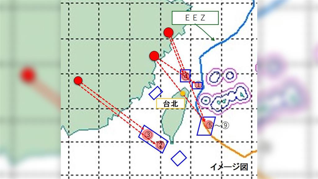 日本防衛省表示，共軍導彈飛越台灣本島上空。圖／翻攝自日本防衛省官網