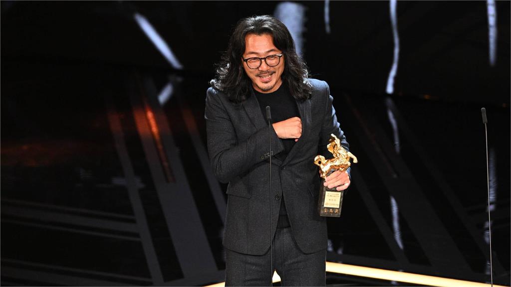 林仕肯獲年度台灣傑出電影工作者。圖／金馬執委會提供