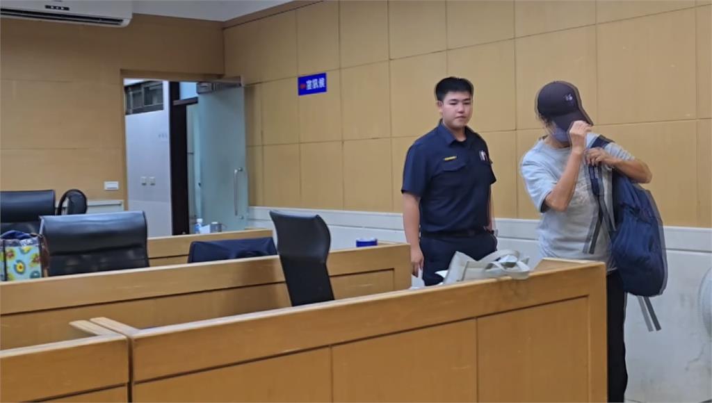 周台英26號凌晨諭知70萬元交保。圖／台視新聞 