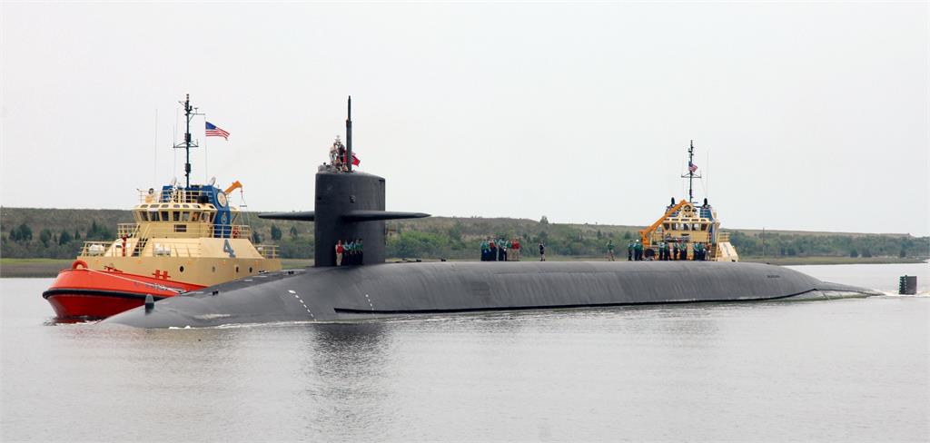 核子潛艦「田納西號」。圖：翻攝美國海軍