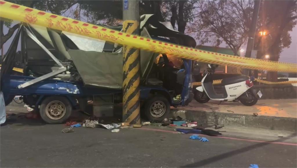 拒檢逃逸釀禍！台南小貨車撞傷5人 最小傷者僅4歲