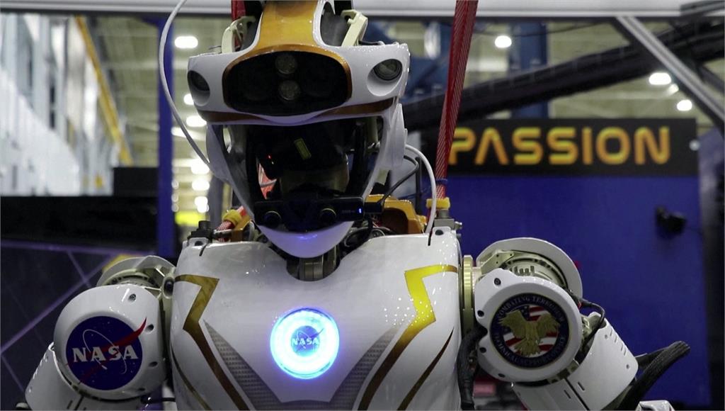 NASA研發的首款人型機器人「女武神」。圖／路透社
